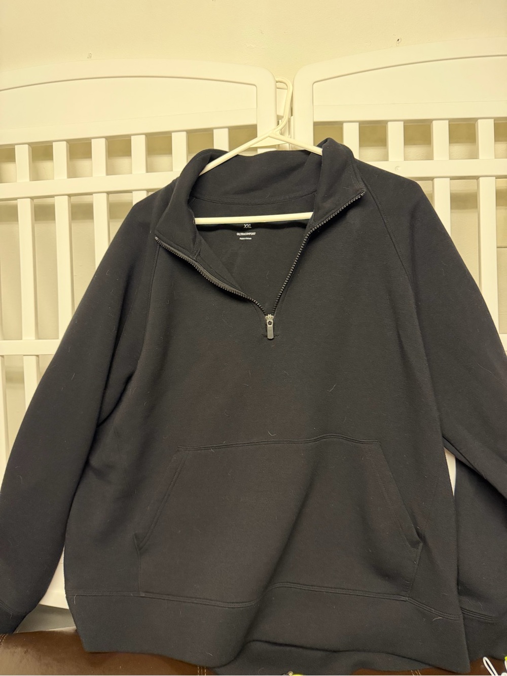 tek gear Black Half-Zip Pullover Hoodie